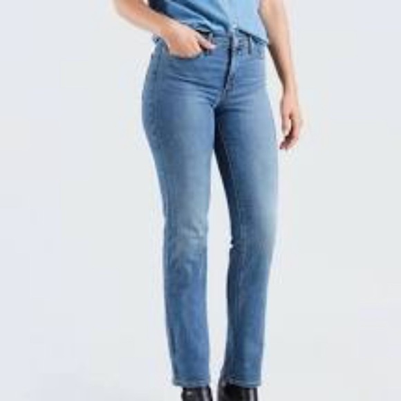 Levi’s 314 SHAPING STRAIGHT WOMEN'S JEANS - Picture 7 of 9